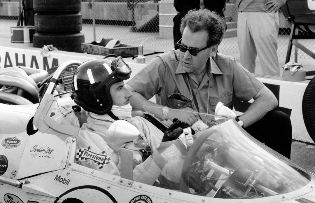 Graham Hill et Eric Broadley Graham Hill et Eric Broadley