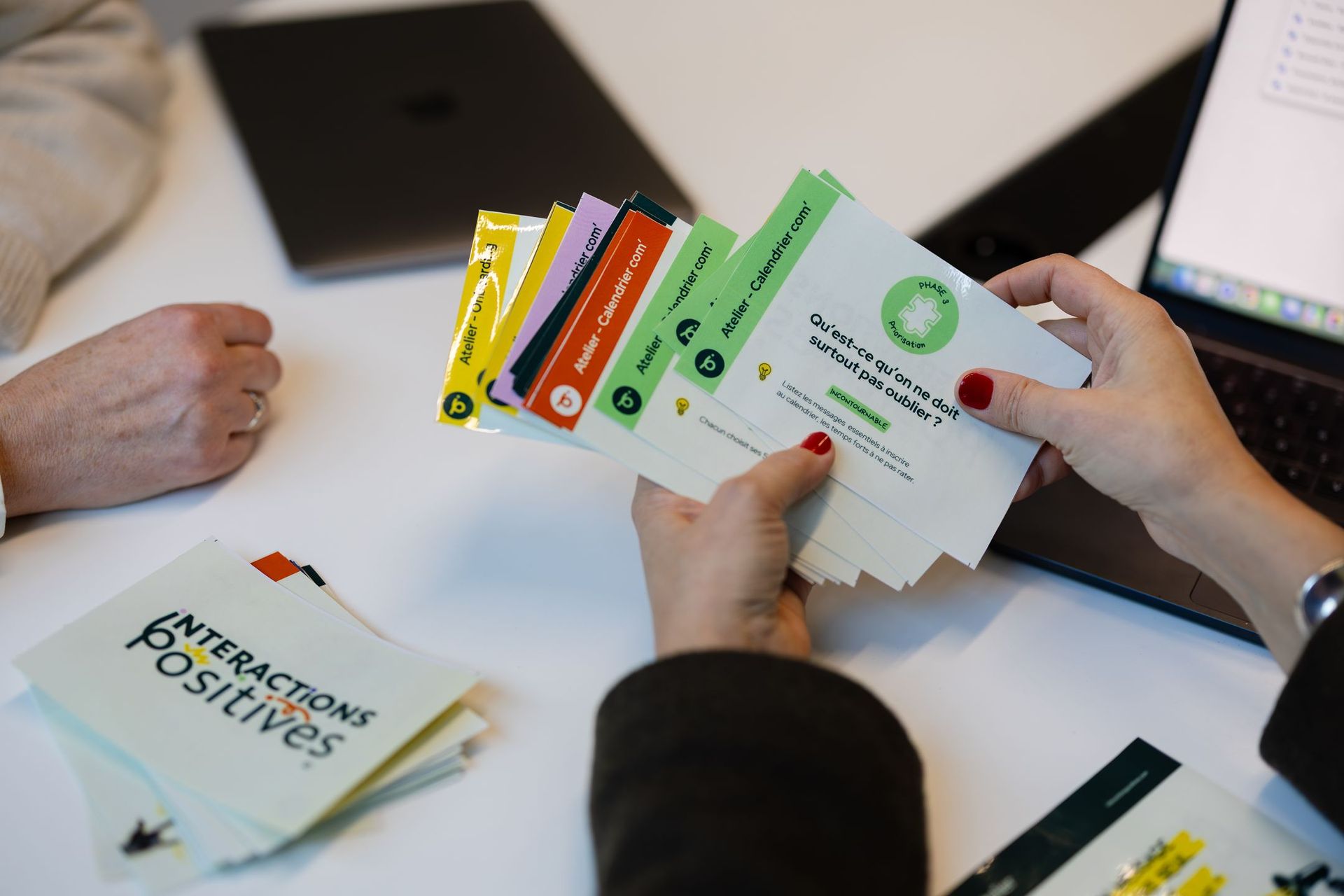 Outils utilisés pendant un atelier collaboratif