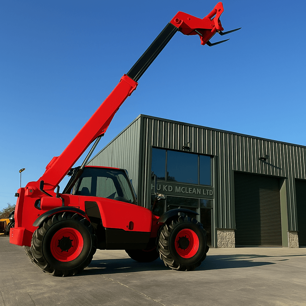 Telehandler training equipment