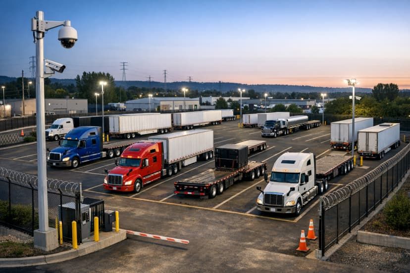 truck parking