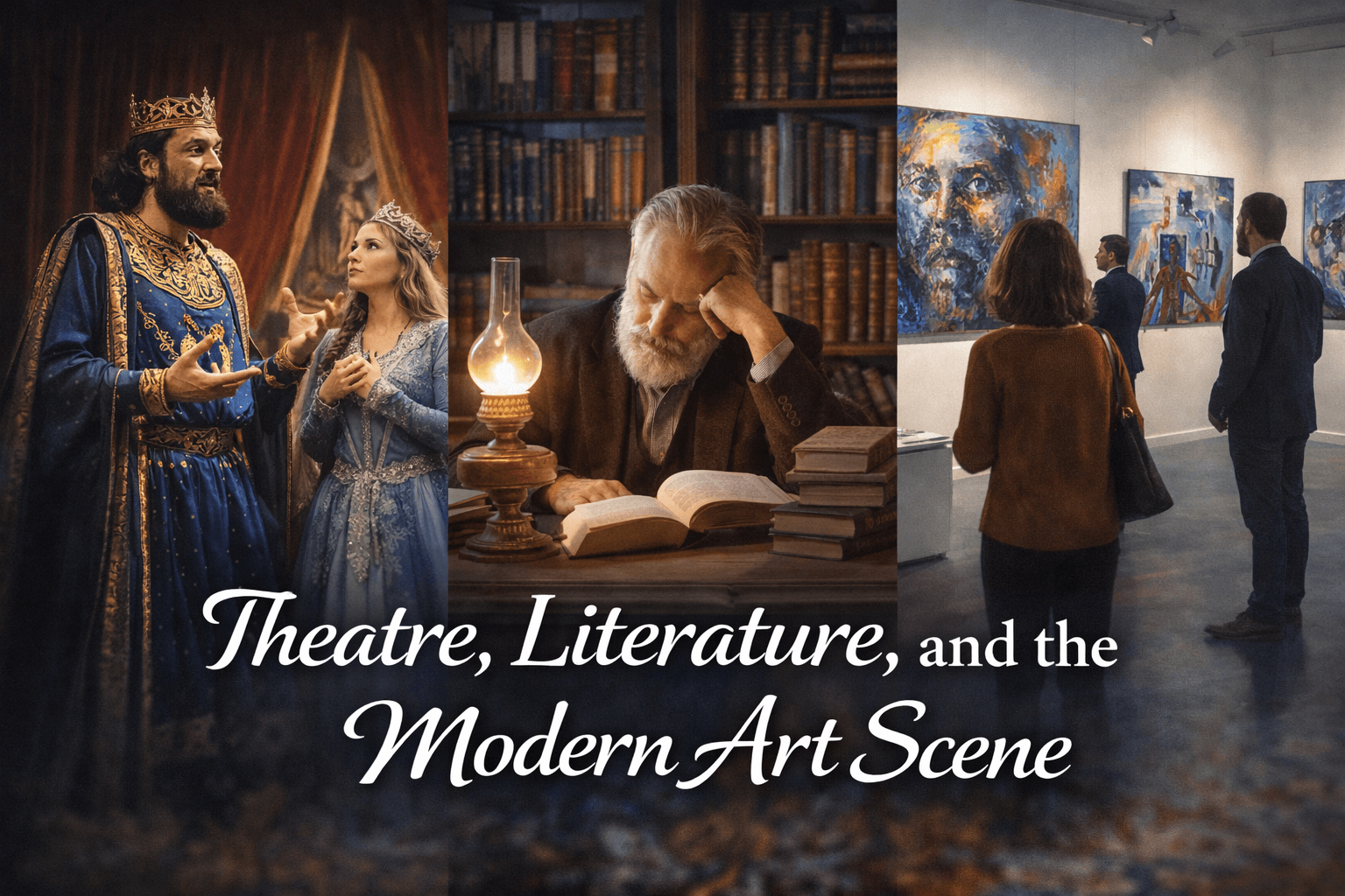 Theatre, Literature, and the Modern Art Scene Theatre, Literature, and the Modern Art Scene