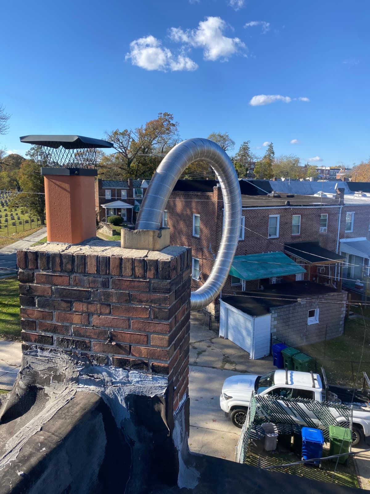 Chimney liner insert