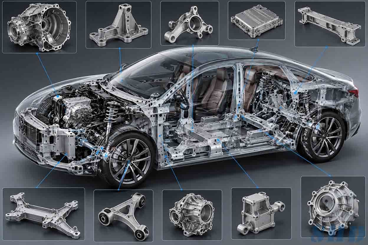 magnesium alloy die casting magnesium alloy die casting