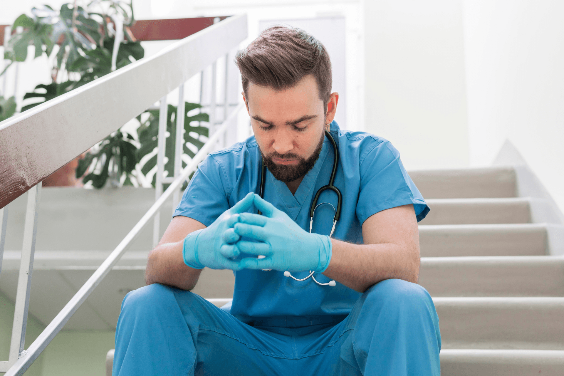 Healthcare professionals assess the wound