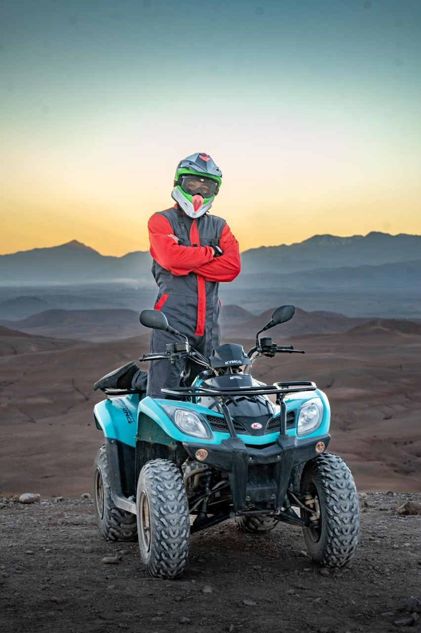Quad biking experience in the agafay desert near Marrakech Quad biking experience in the agafay desert near Marrakech