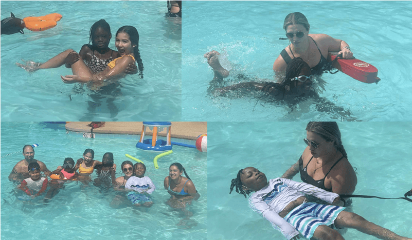 People hand holding jigsaw puzzle, Color puzzle symbol of awareness for autism spectrum disorder family support. Autism World Awareness Day.