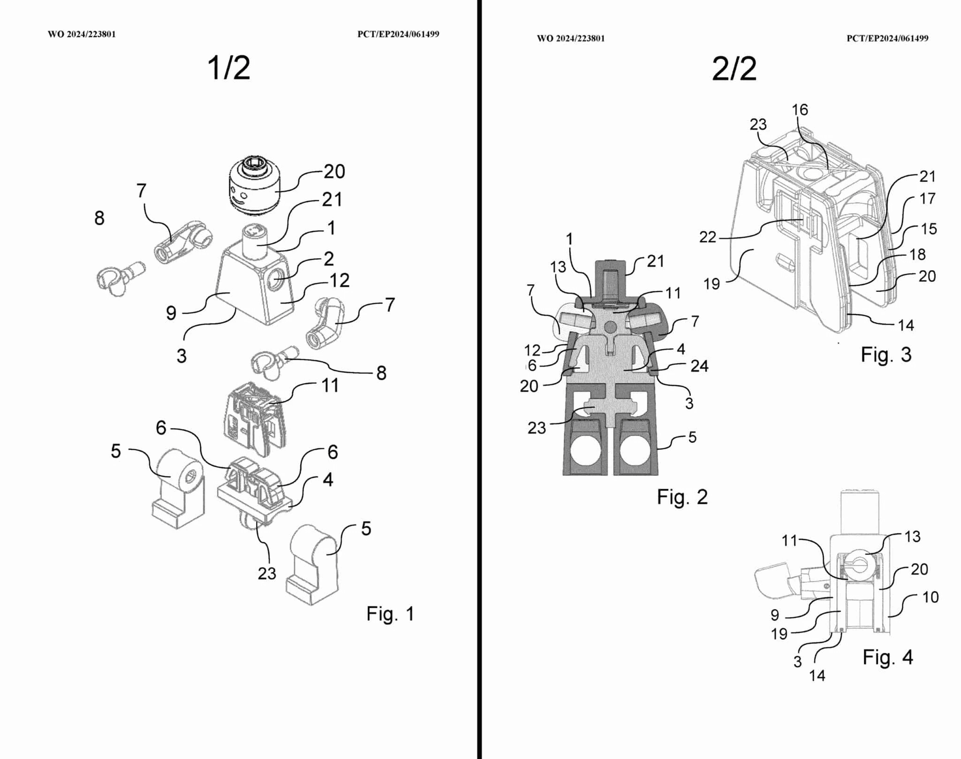 Schéma montage d'un personnage Lego Schéma montage d'un personnage Lego