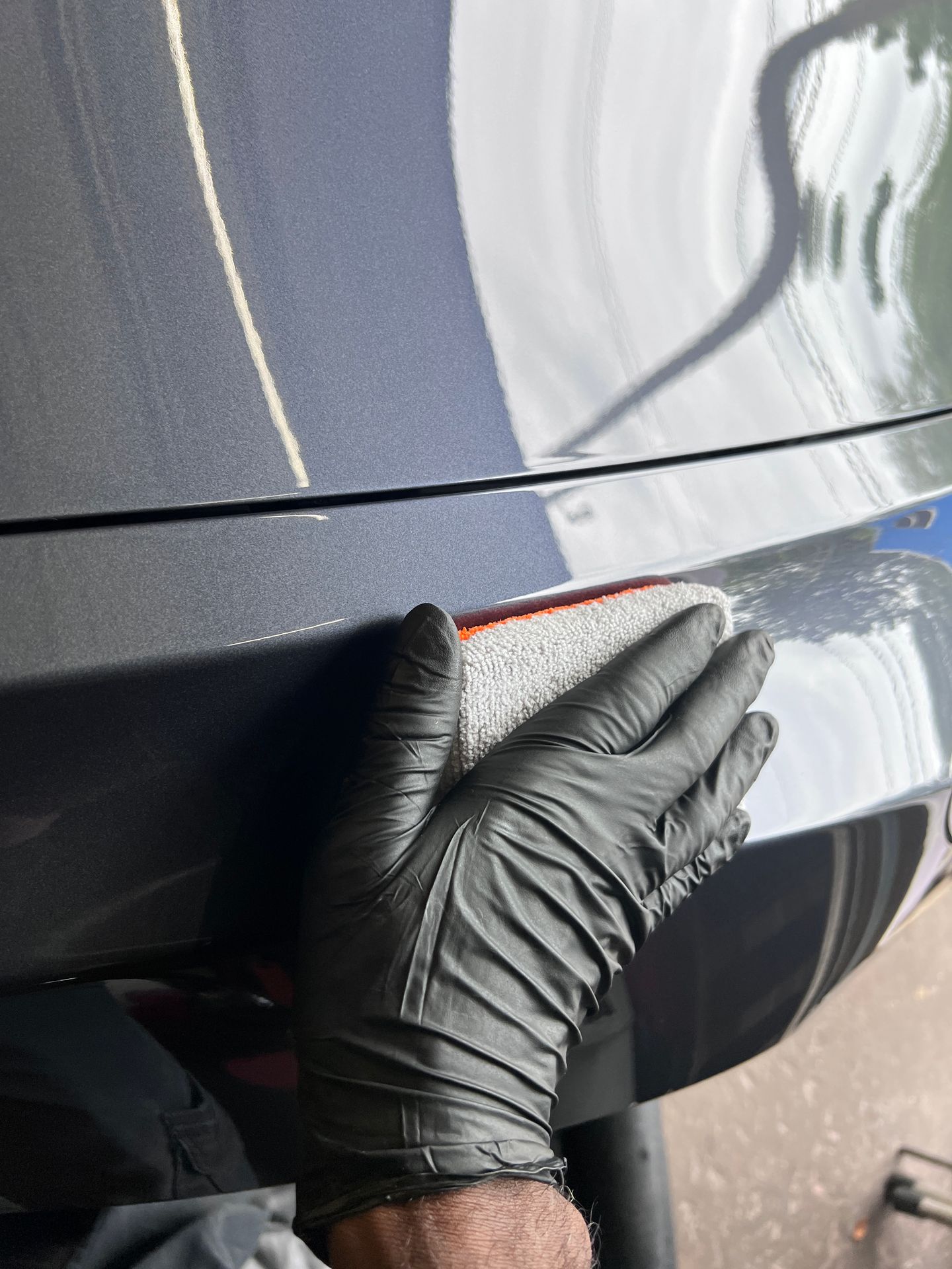 Ceramic coating application