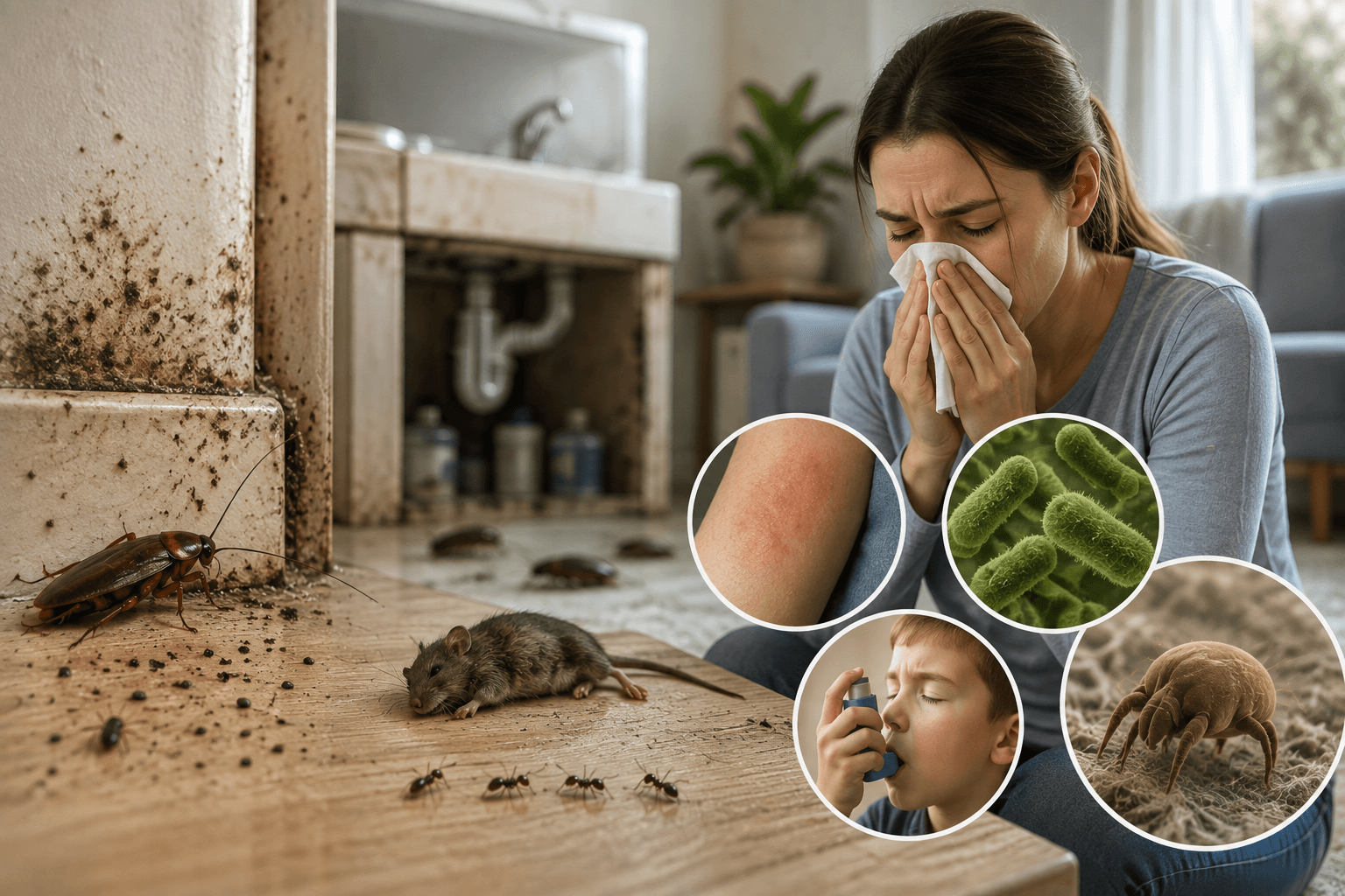 Health Risks That Come With Untreated Infestations Health Risks That Come With Untreated Infestations