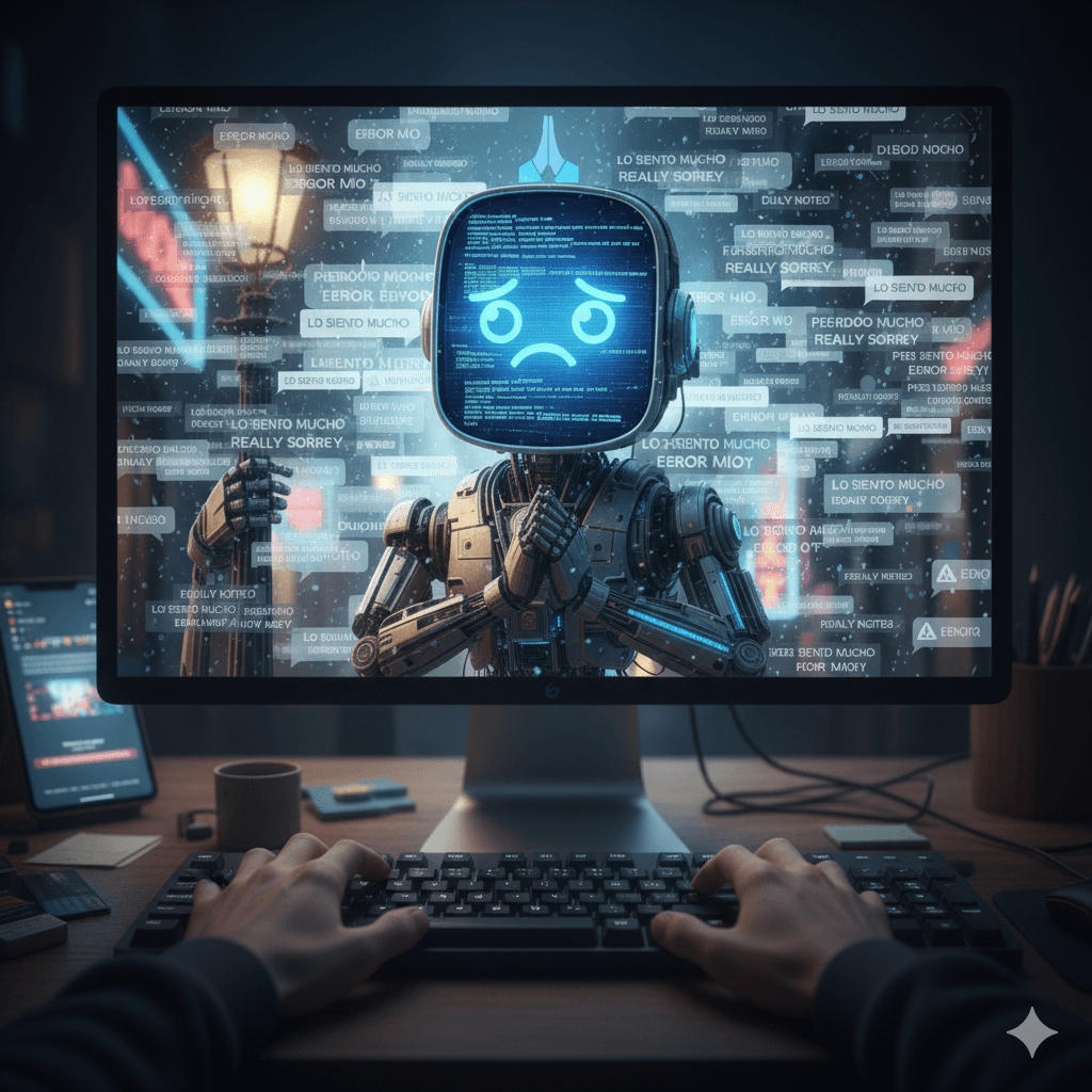 chatgpt pidiendo perdón