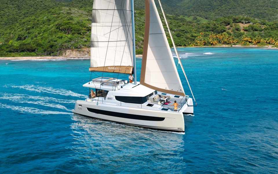 Aerial view on luxry sail yacht. Aerial view on luxry sail yacht.