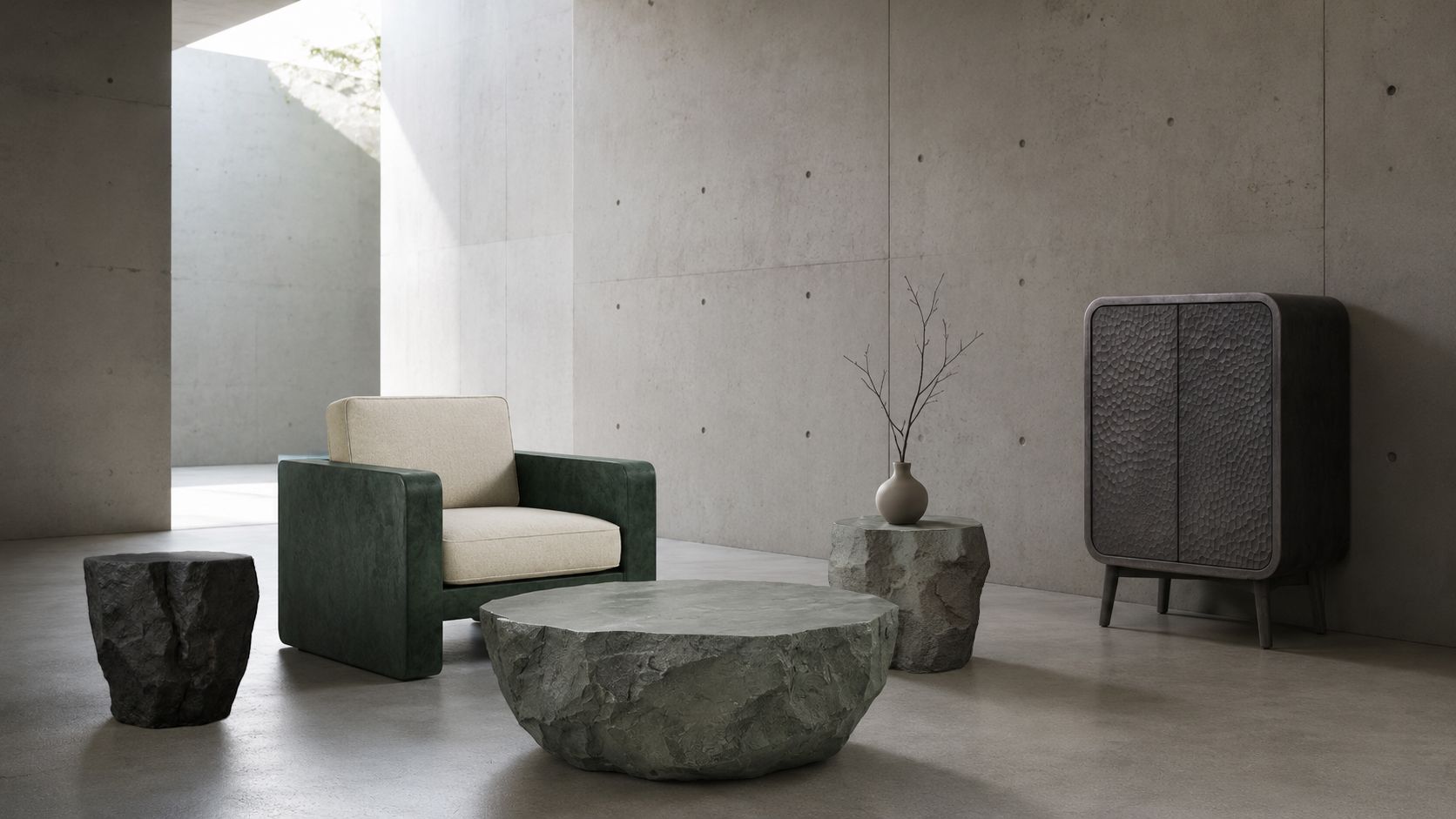 DUREE Rock Side Rock Low Sabi Sofa Kura Cabinet 家具コレクション DUREE Rock Side Rock Low Sabi Sofa Kura Cabinet 家具コレクション