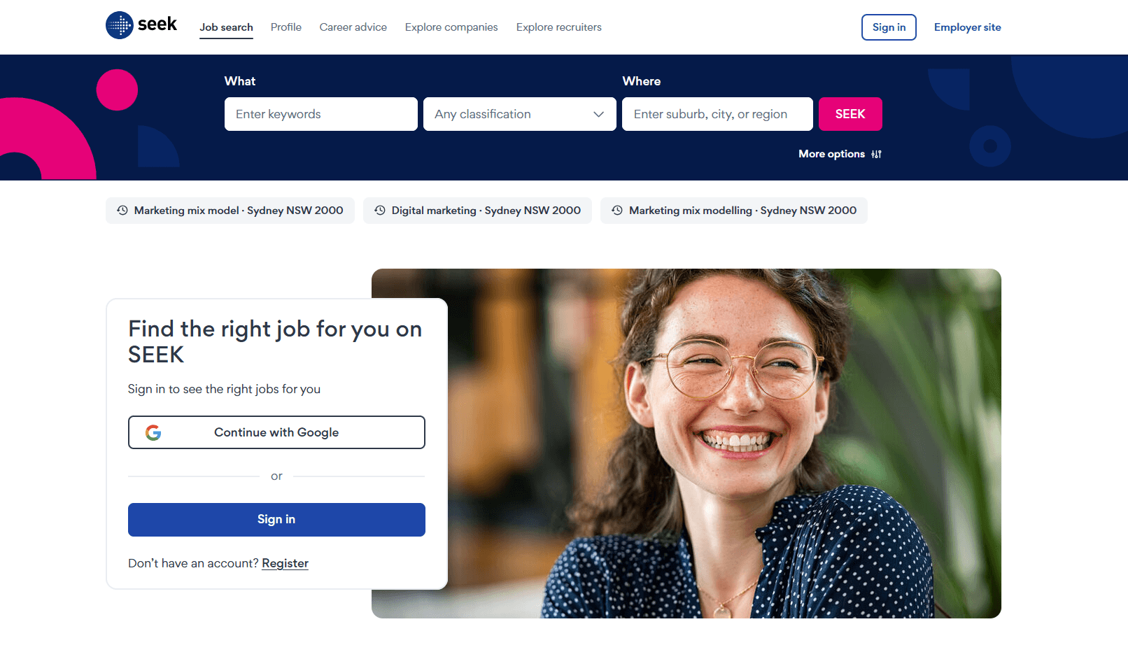 Most international students in Australia use SEEK jobs portal to find work opportunities Most international students in Australia use SEEK jobs portal to find work opportunities
