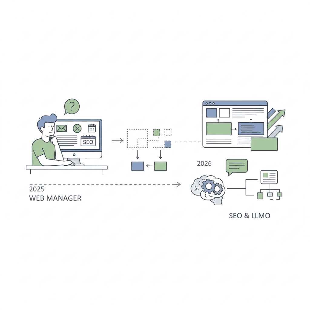 2026年に向けてWebサイトのコンテンツ戦略の見直しを
