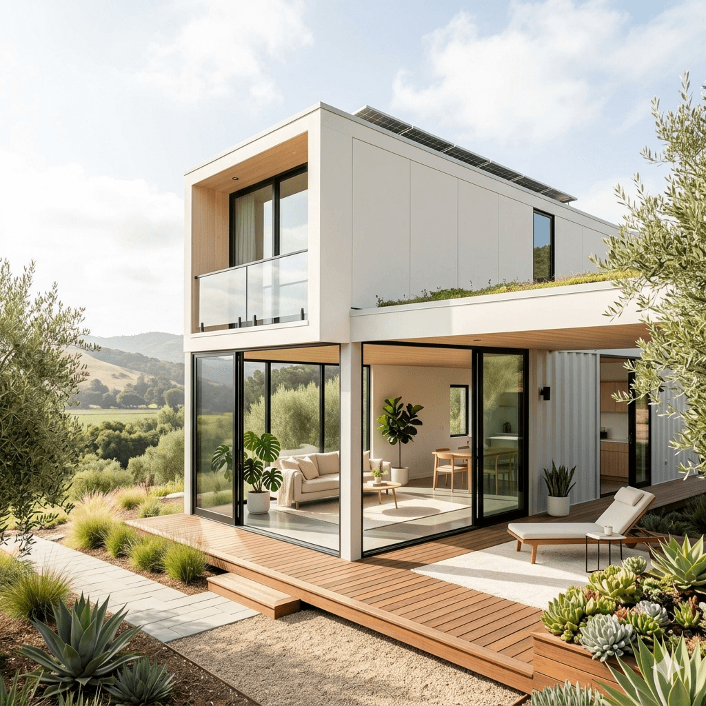 container home exterior