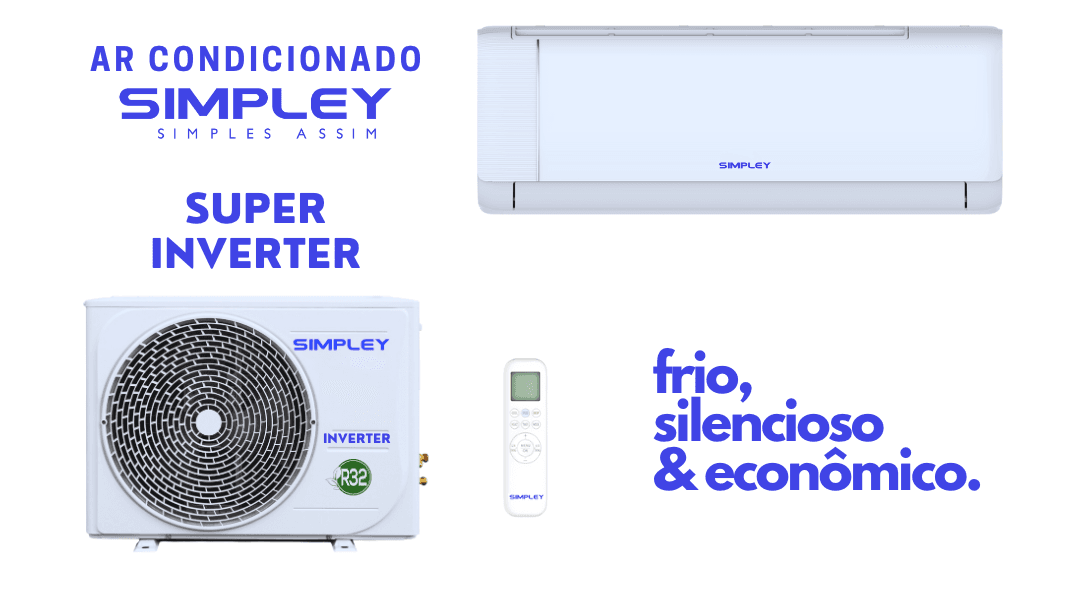 AR CONDICIONADO SMARTFY 12K INVERTER BRASIL + KIT