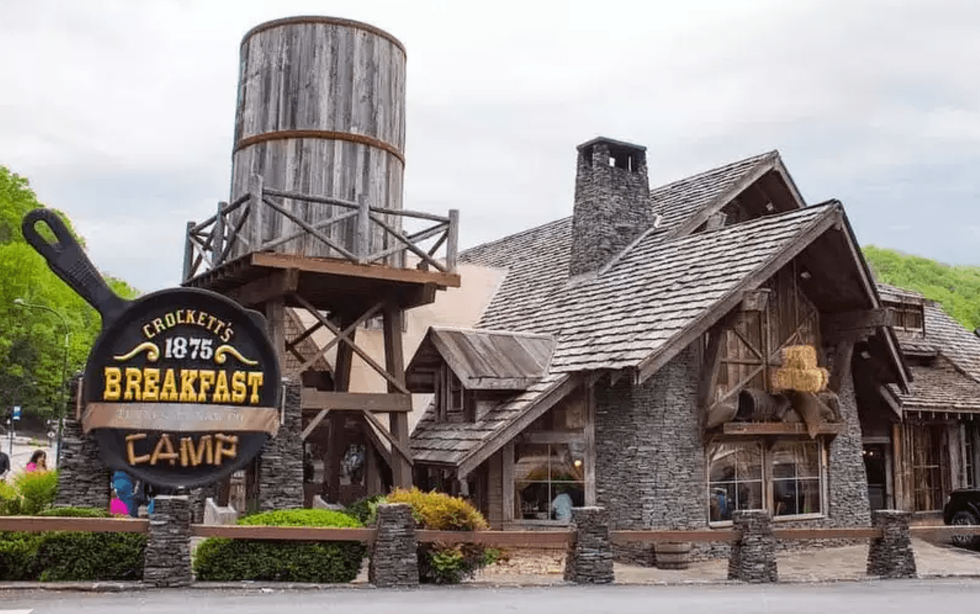 rustic breakfast