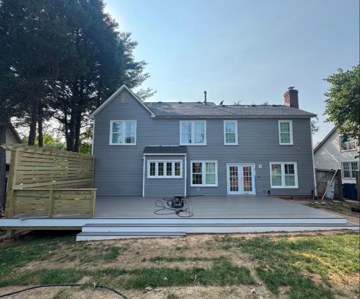Home addition after construction