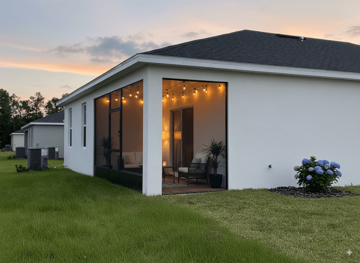 Lanai rescreening service in Orlando – Elevat3it Screen Repair