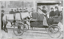 Vintage Cart Before The Horse image from Popular Mechanics. April 1907, p. 425 Vintage Cart Before The Horse image from Popular Mechanics. April 1907, p. 425