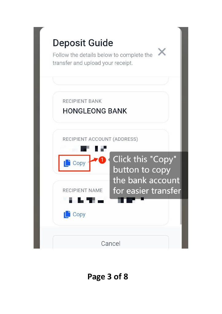 How to deposit on cm8play