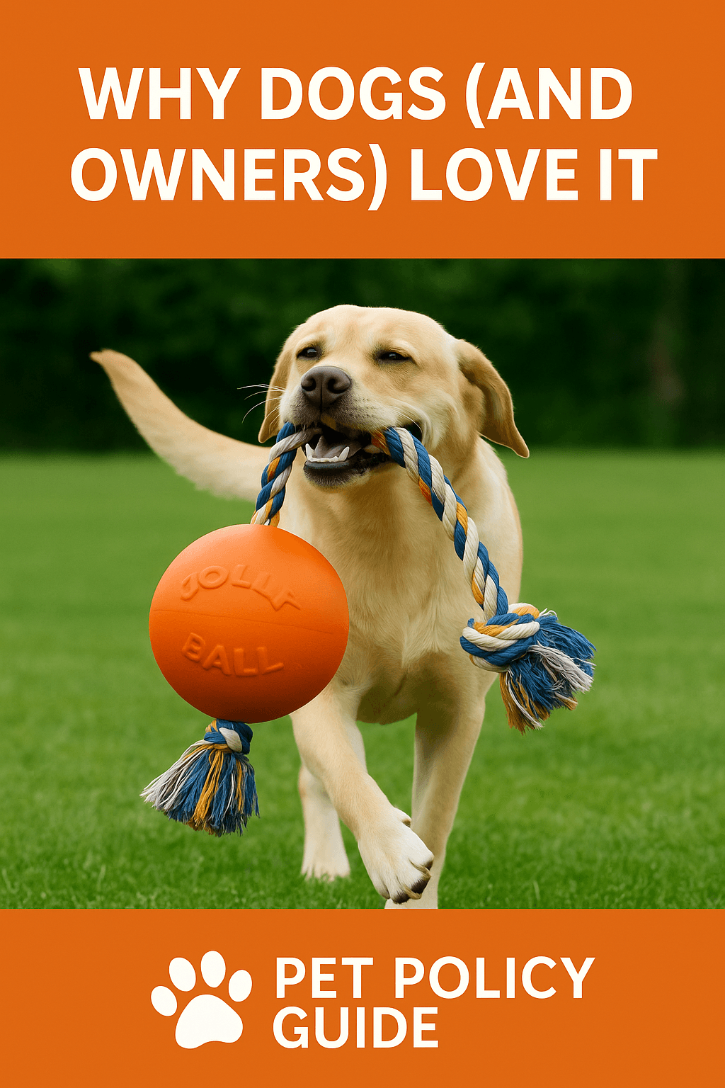 active dog playing