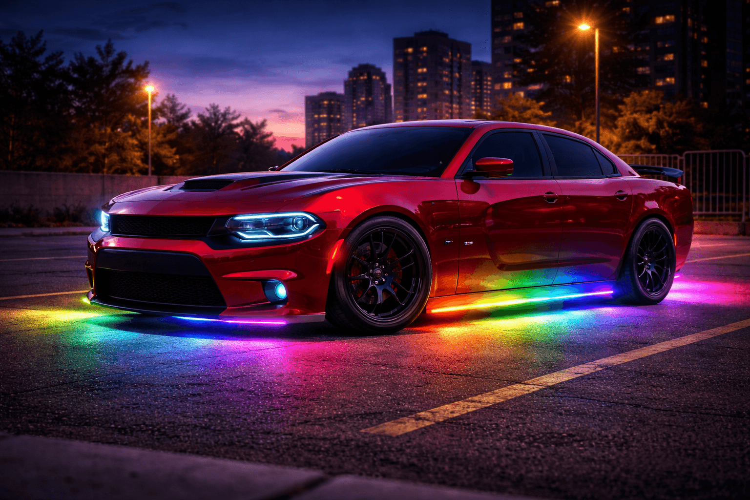 Vehicle underglow installed by Red White and Glow in Manchester Tennessee Vehicle underglow installed by Red White and Glow in Manchester Tennessee