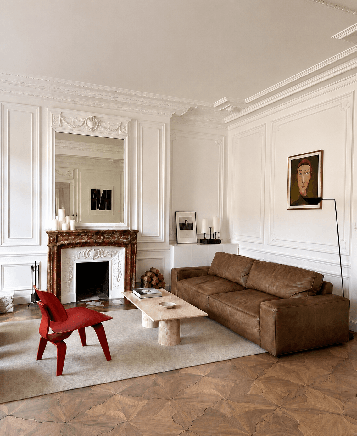 Salon après rénovation