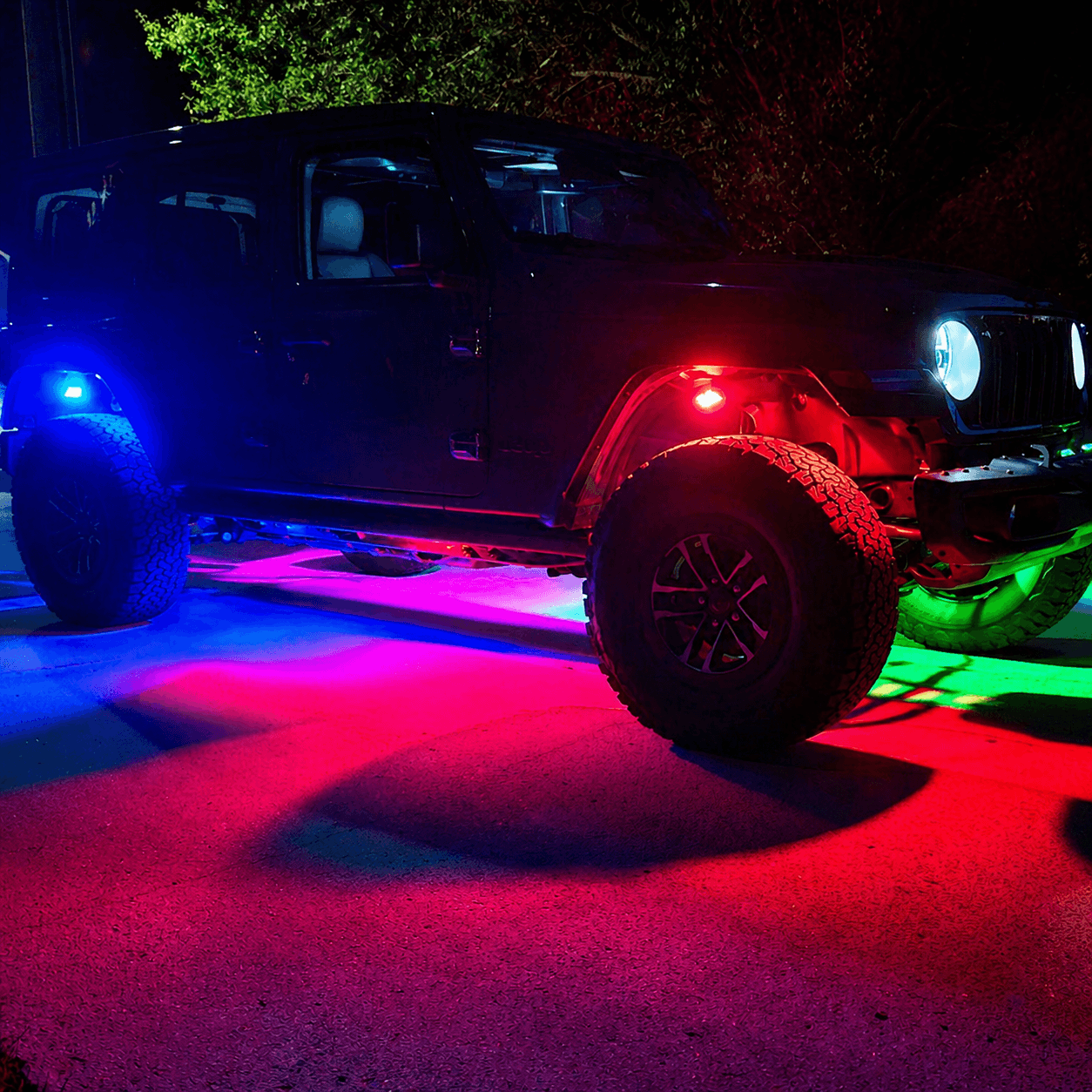 LED lighting install for off road vehicle in Middle Tennessee