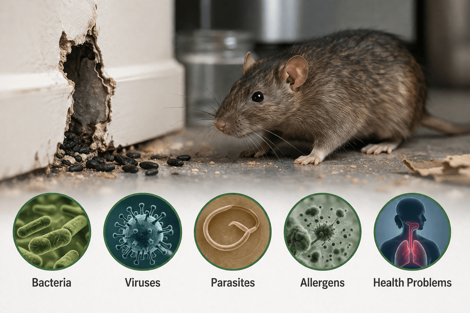 Health Risks Caused by Rodent Infestations