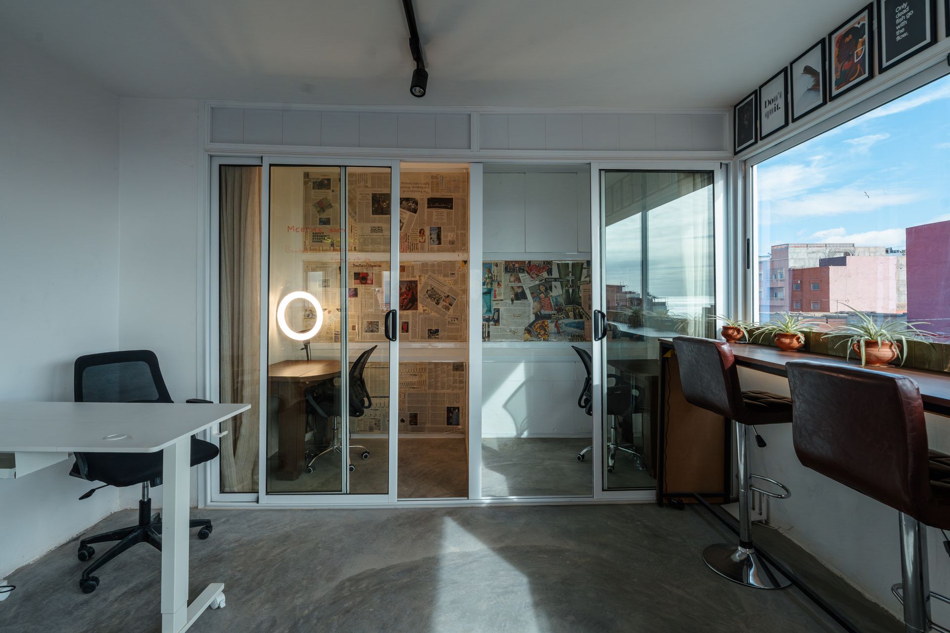 2 phone booths in amsiln studio co-working space Tamraght 2 phone booths in amsiln studio co-working space Tamraght