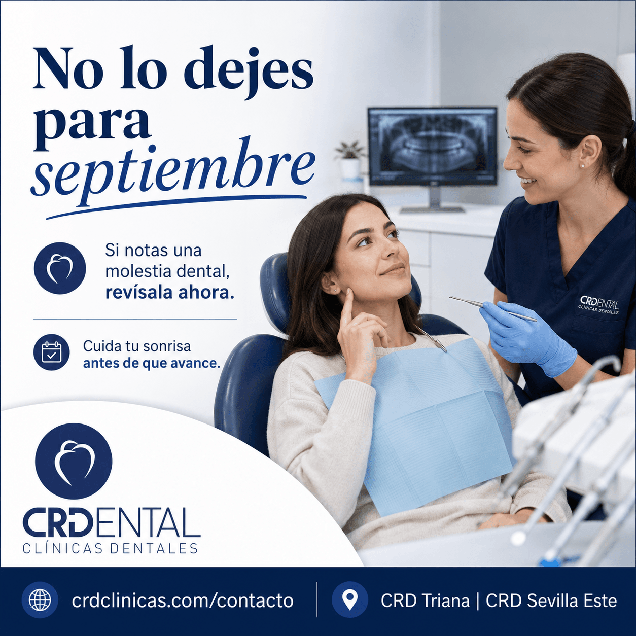 no dejes para septiembre tu revision dental en crd
