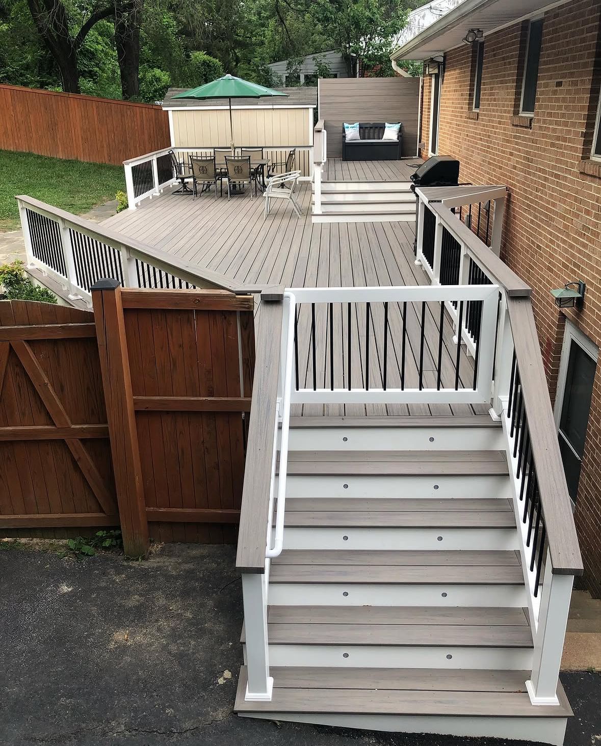 Completed Essence Construction deck project