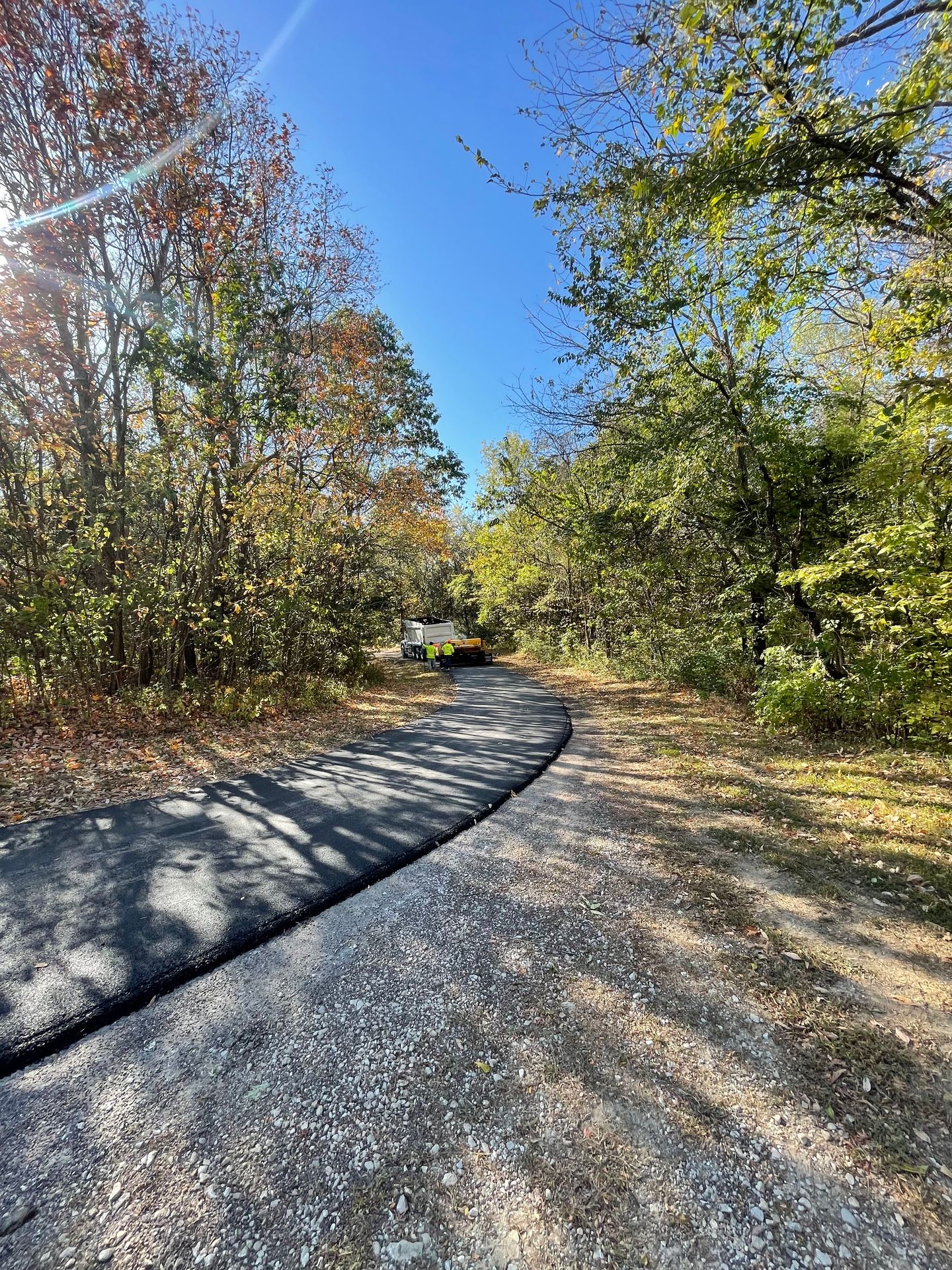 New Asphalt Paving Installation 