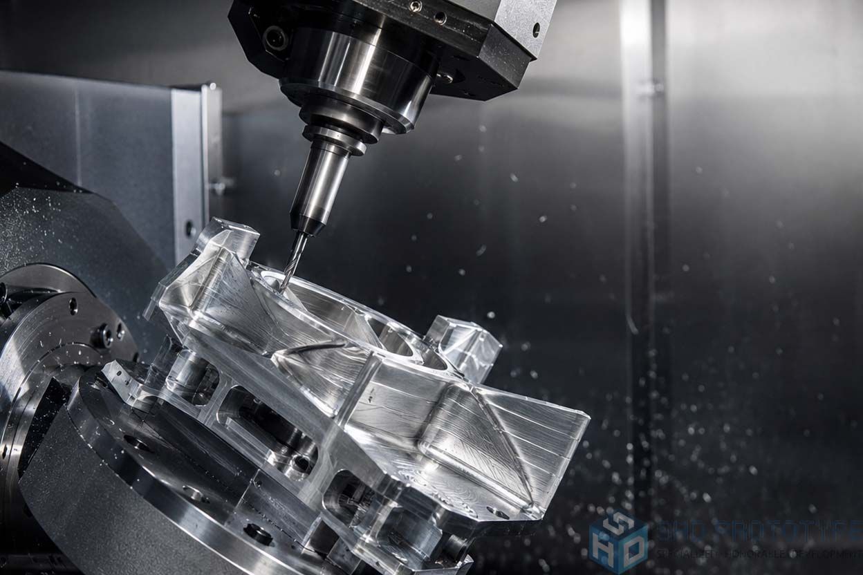 five-axis machining center revolution
