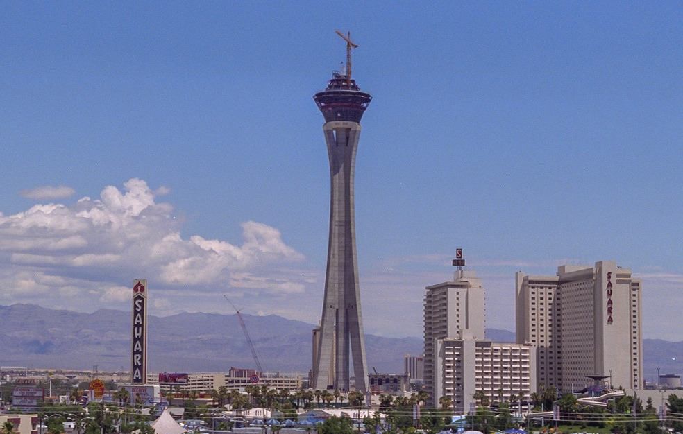 Le Stratosphere à Las Vegas. Le Stratosphere à Las Vegas.