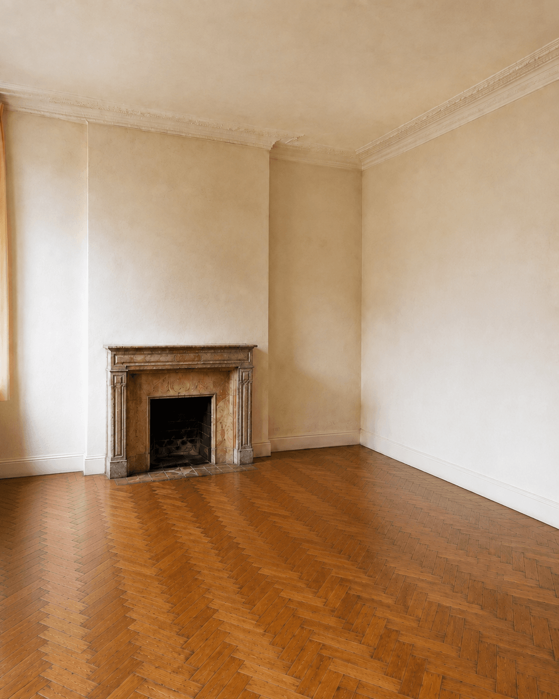 Salon avant rénovation