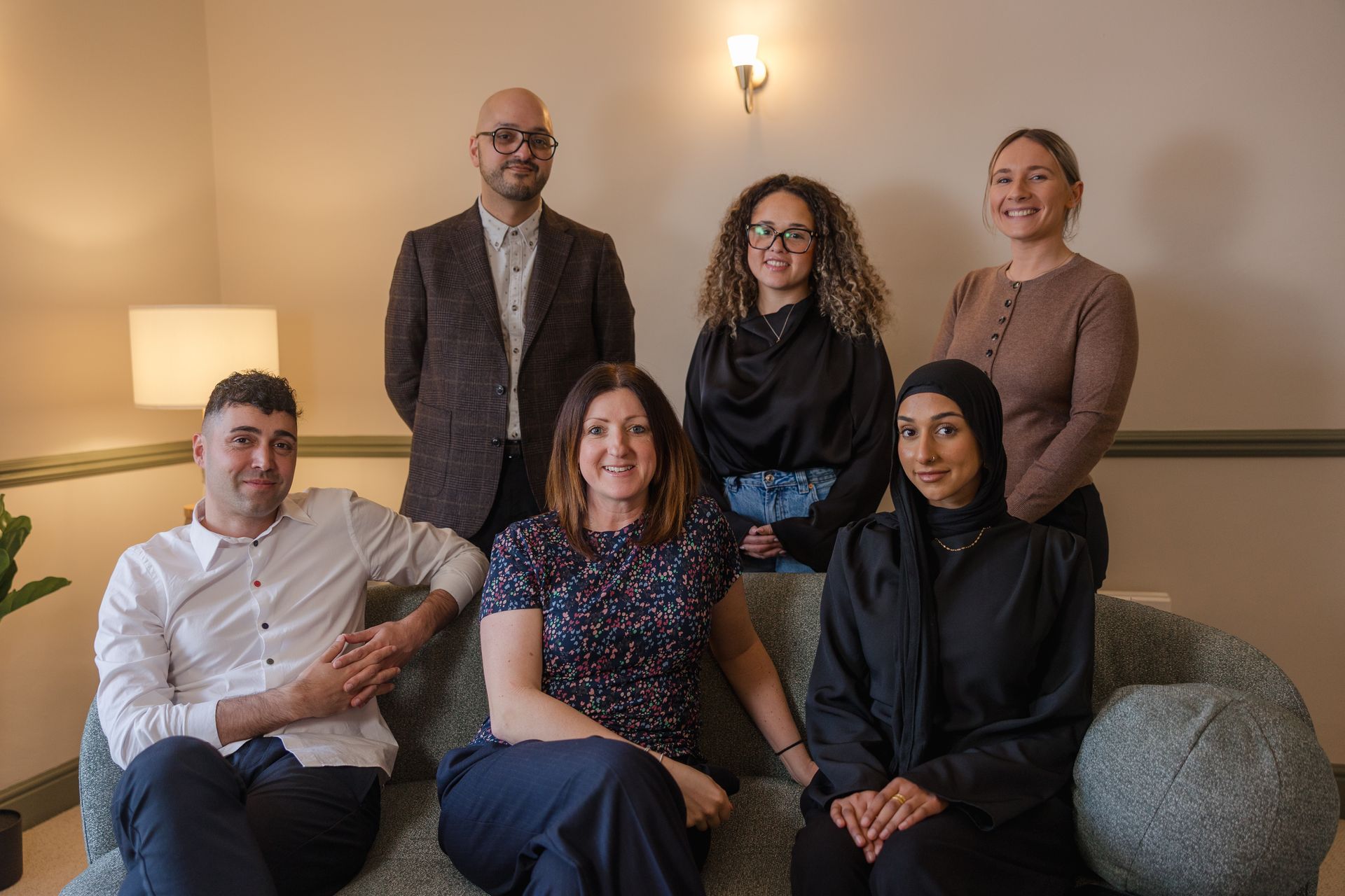 (Top L-R) Dr Faheem Naqvi, Dr Francesca Ulett, and clinical nurse specialist Holly Ilginnis; (bottom L-R) Dr Pablo Perez, operations director Jessica Jones, and clinical nurse specialist Aniqah Shah, of Clear Psychiatry.