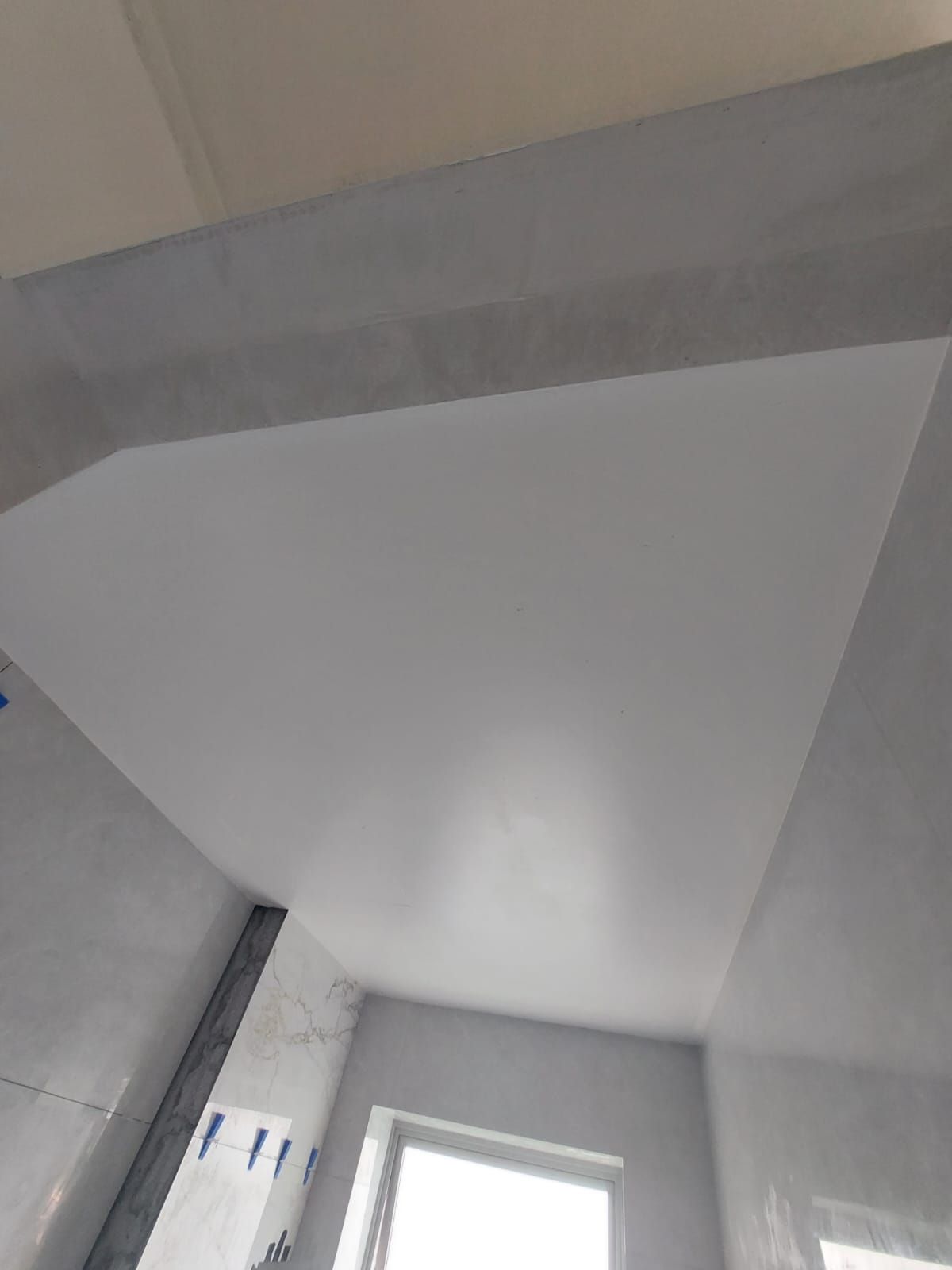 Suzuka Strato limewash and Raffles Paint limewash side-by-side texture comparison by Pico X Health Painting