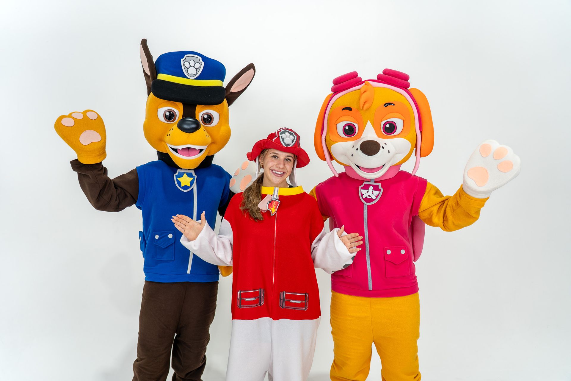 paw patrol adelaide chase mascot