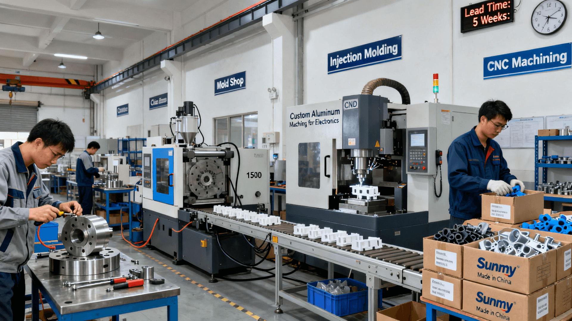 One-stop production panorama