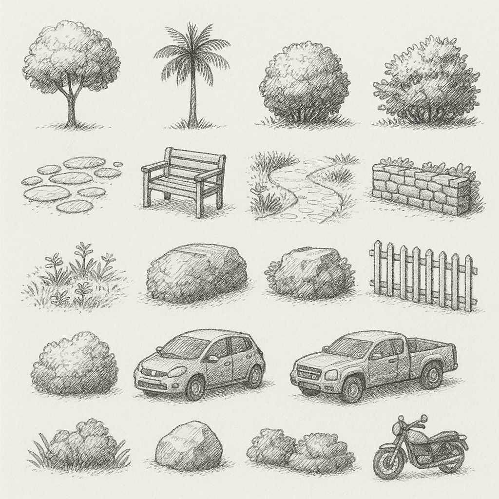 Common Landscape Elements