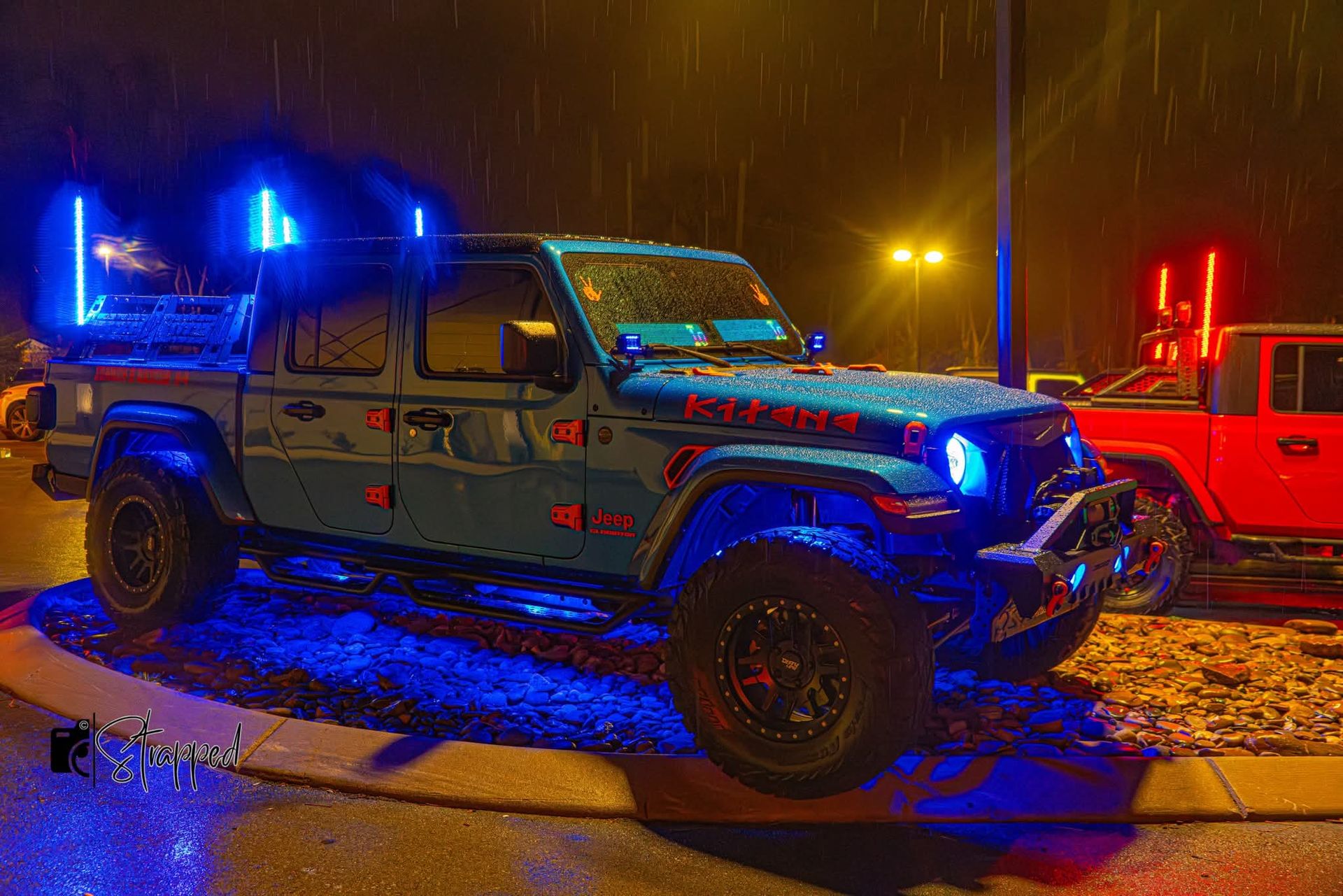 Jeep Gladiator Kitana award-winning lighting build at Topless and Toasted 4x4 Social Nashville