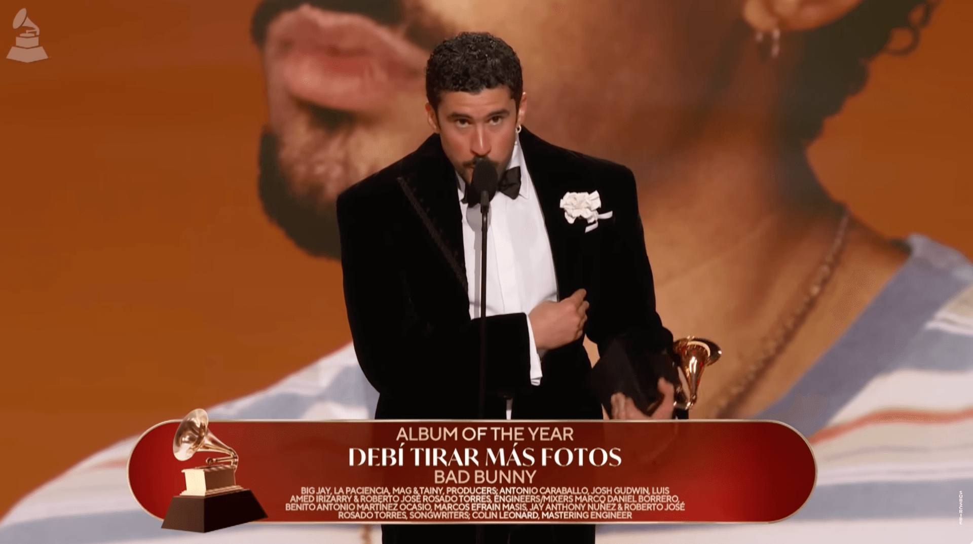 Bad Bunny Grammy Bad Bunny Grammy
