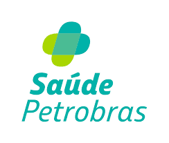logotipo do convenio medico saude petrobras, informando que ele é aceito na clinica