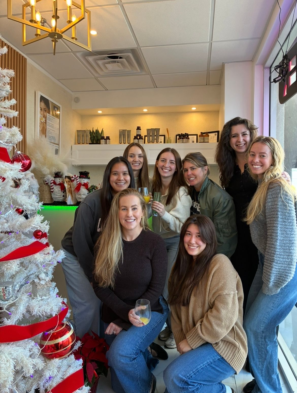 a group spa reservation for a local business in Artesia at Lavie Bella Head Spa