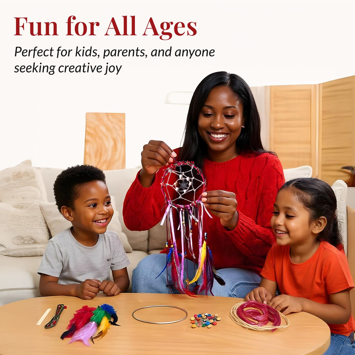 crafting dreamcatcher