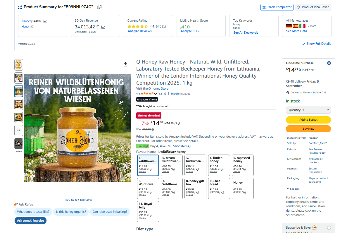 produse bio listate pe amazon produse bio listate pe amazon