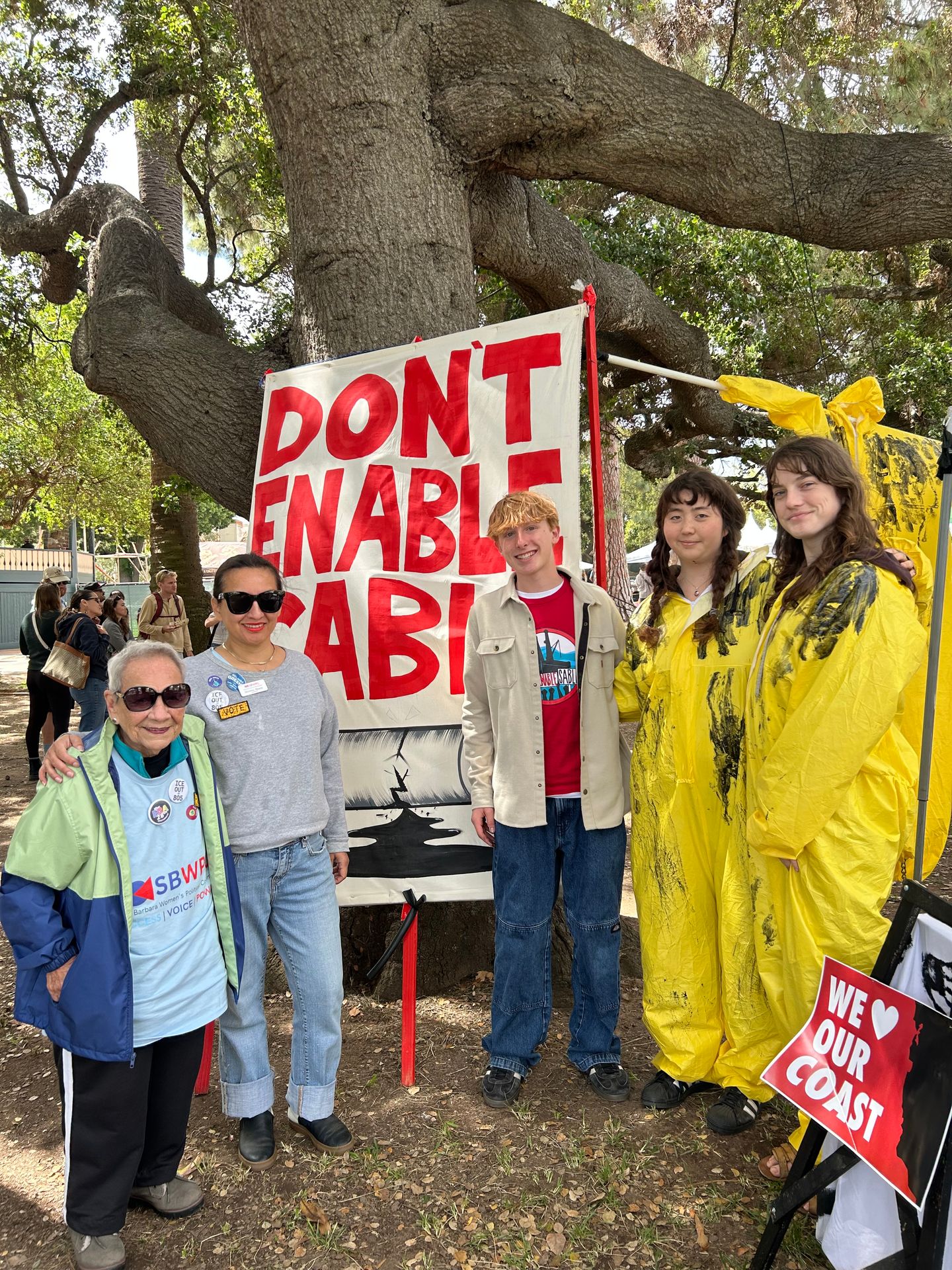 SBWPC members and community participants at an environmental action