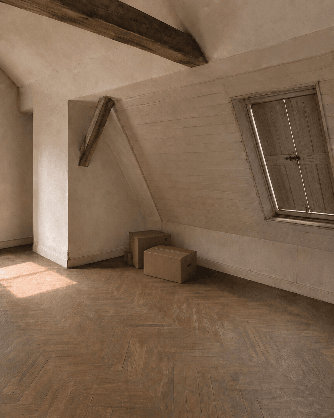 Grenier avant rénovation